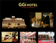 Tablet Screenshot of ggi-hotel.com